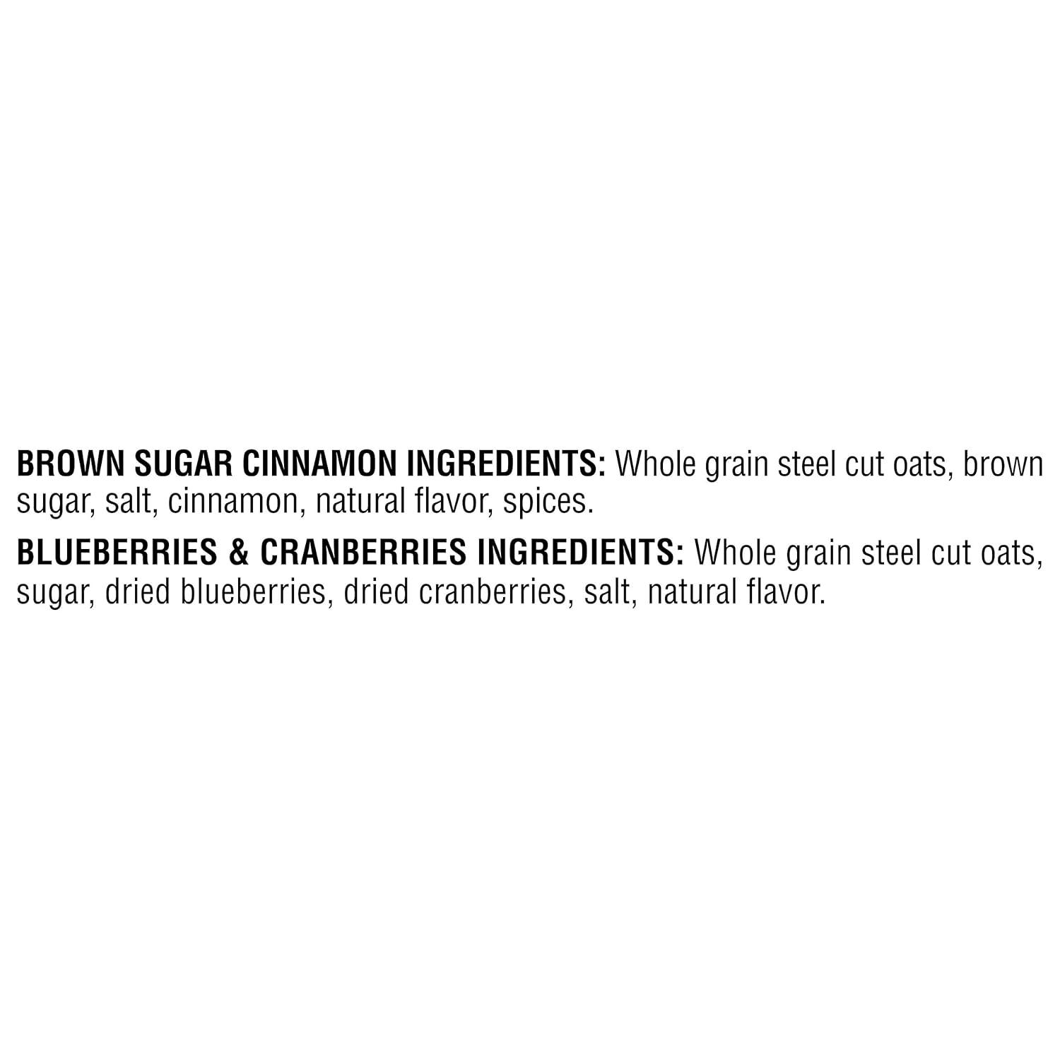 image:imageQUAKER Instant Oatmeal USDA Organic NonGMO Project Verified 3 Flavor Variety Pack Individual Packets 32 Count Pack of 1Steel Cut 2 Flavor Variety Pack