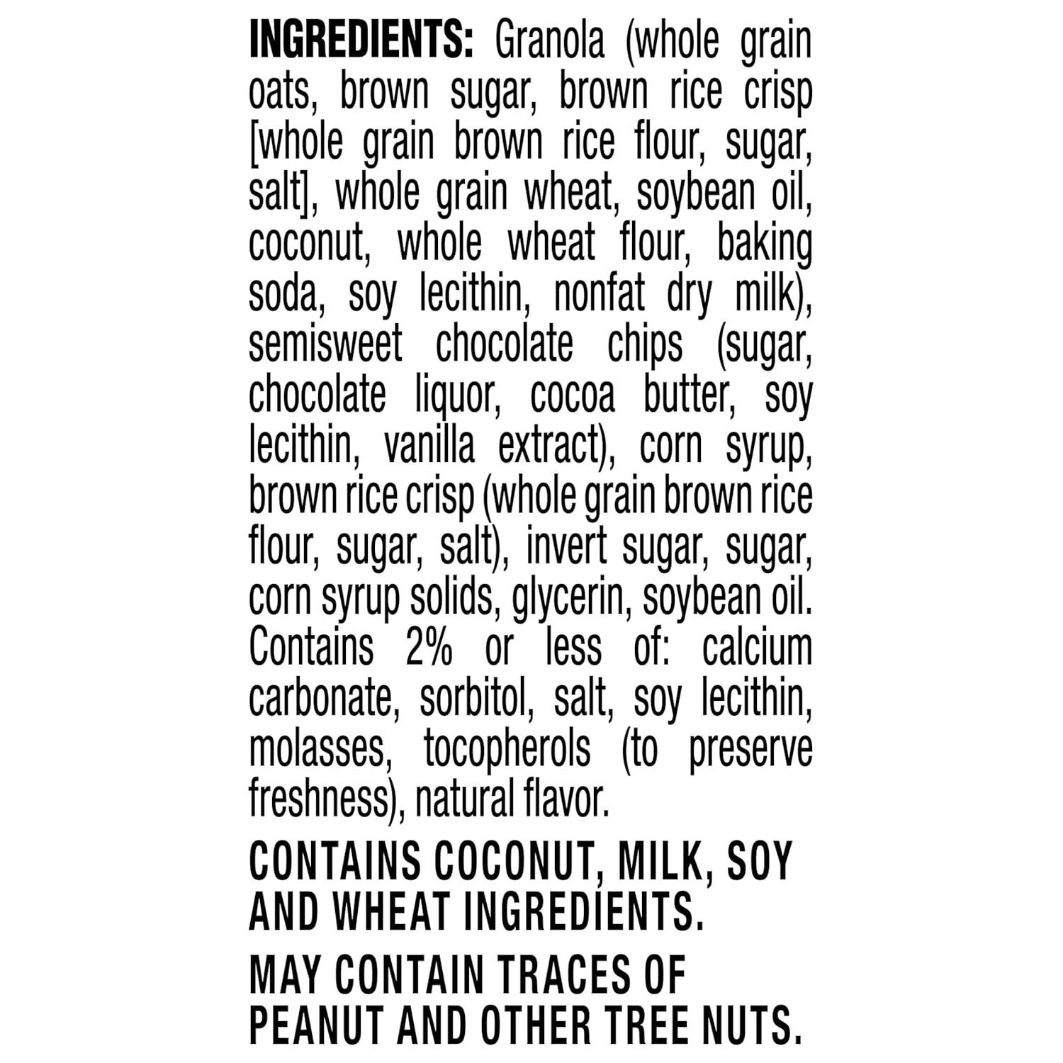 image:imageQuaker Chewy Granola Bars Peanut Butter Chocolate Chip 58 CountChocolate Chip