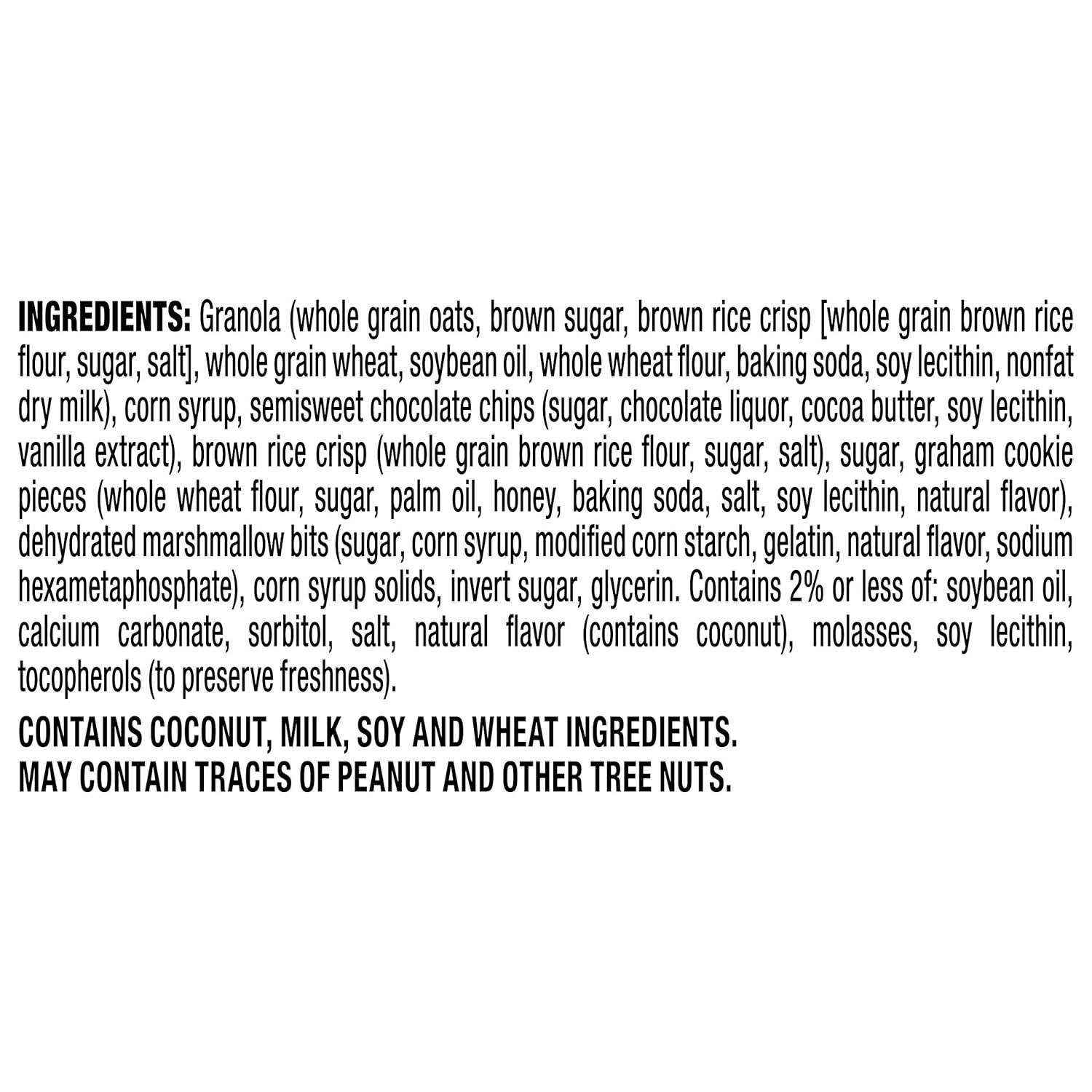 image:imageQuaker Chewy Granola Bars Peanut Butter Chocolate Chip 58 CountSmores