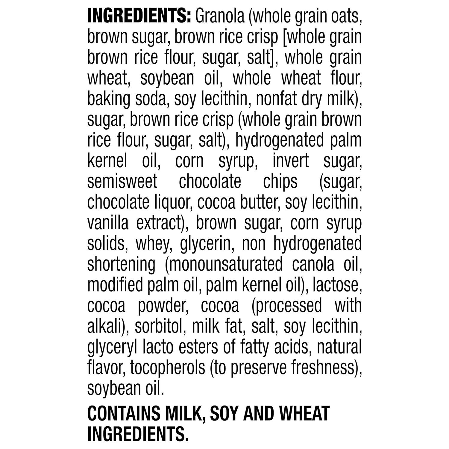 image:imageQuaker Chewy Yogurt Bars Variety Pack 10ctDipps Chocolate Chips 14ct