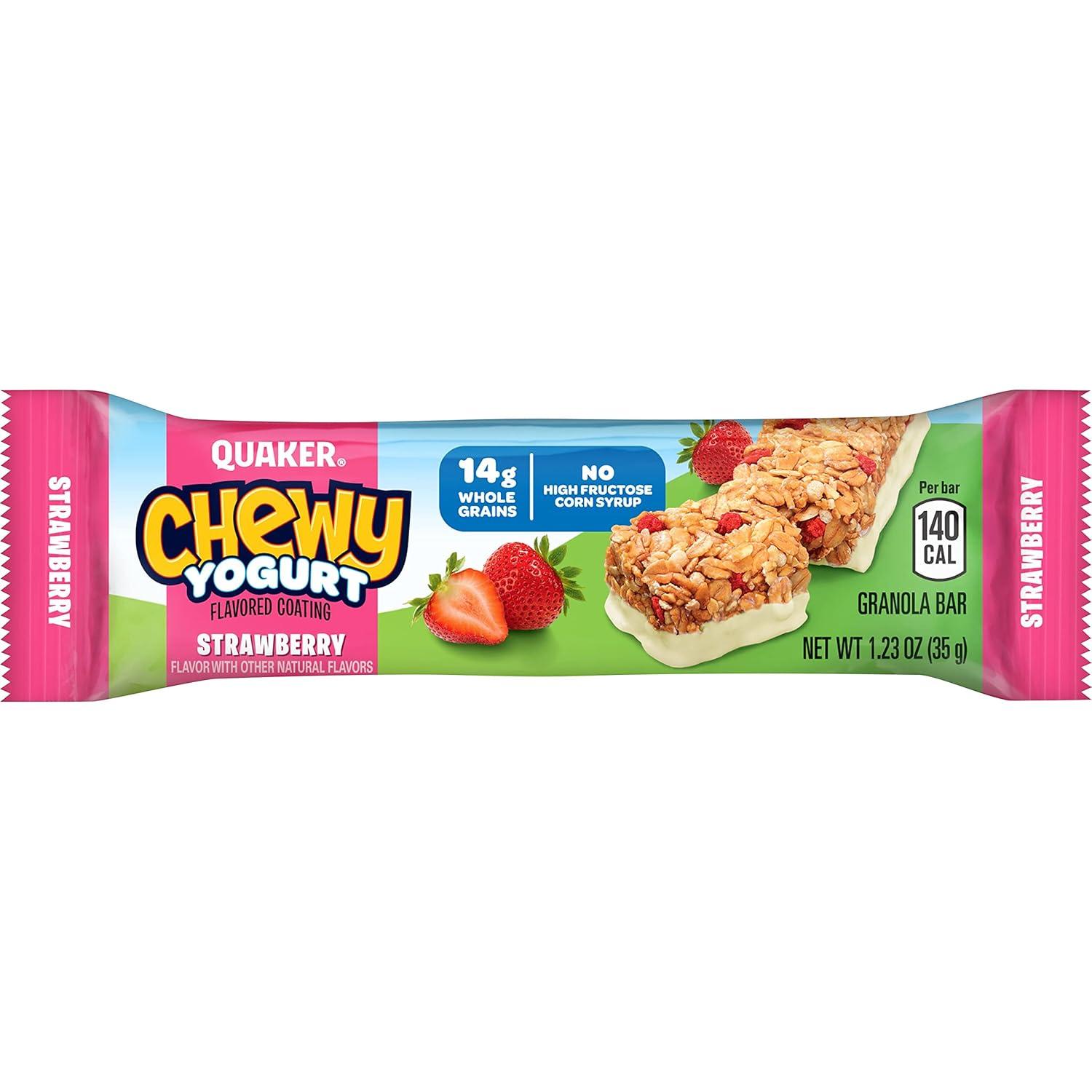 image:imageQuaker Chewy Yogurt Bars Variety Pack 10ctYogurt Bar Variety Pack 10ct