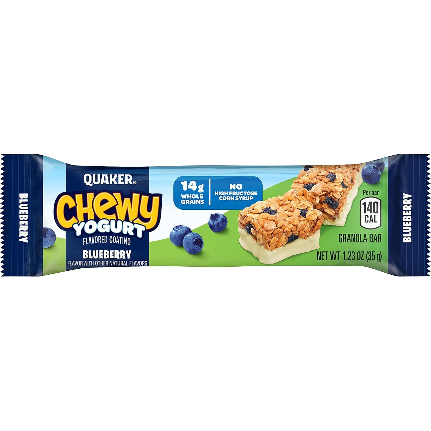 image:imageQuaker Chewy Yogurt Bars Variety Pack 10ctYogurt Bar Variety Pack 10ct