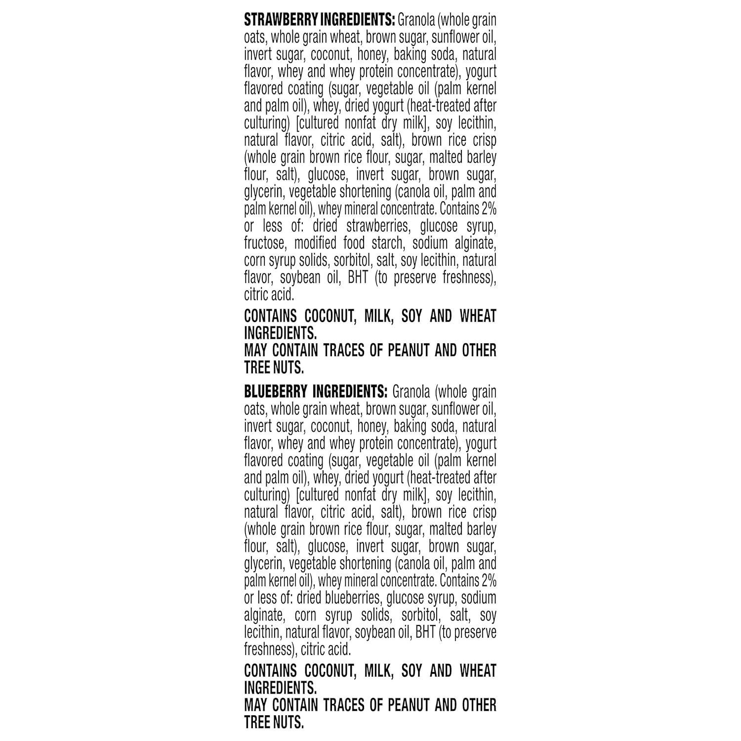 image:imageQuaker Chewy Yogurt Bars Variety Pack 10ctYogurt Bar Variety Pack 10ct