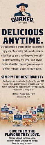 image:imageQuaker Instant Grits Cheese Lovers Variety Pack 098oz Packets 10 Pack