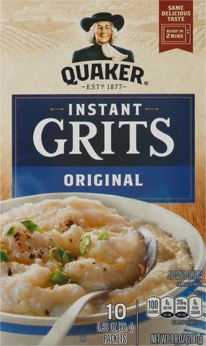 image:imageQuaker Instant Grits Original 098oz Packets 10 Pack10 Count Pack of 4