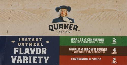 image:imageQuaker Instant Oatmeal 3 Flavor Variety Pack 151oz Packets 8 Pack