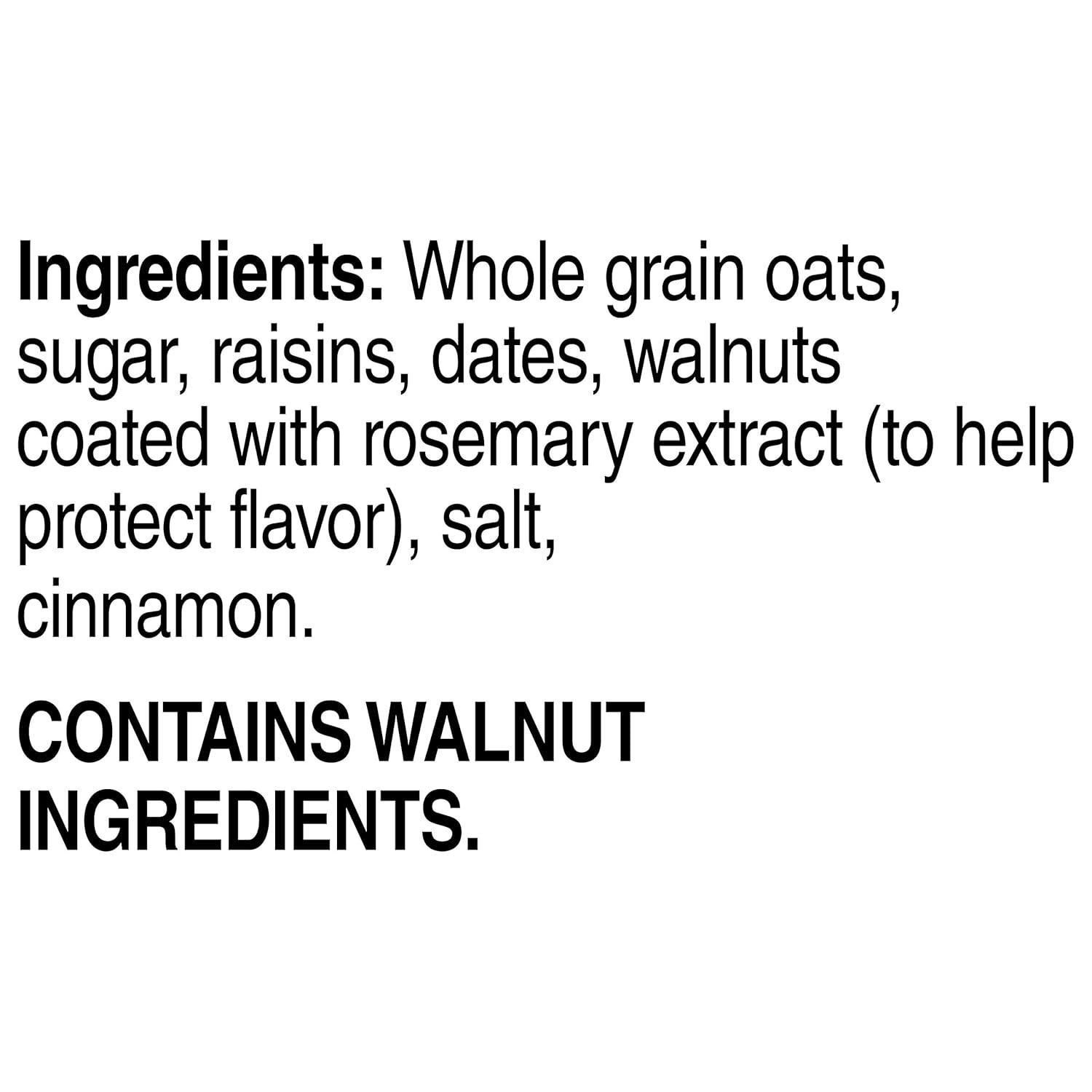 image:imageQuaker Instant Oatmeal 4 Flavor Variety Pack Individual Packets 48 CountRaisin Date Walnut