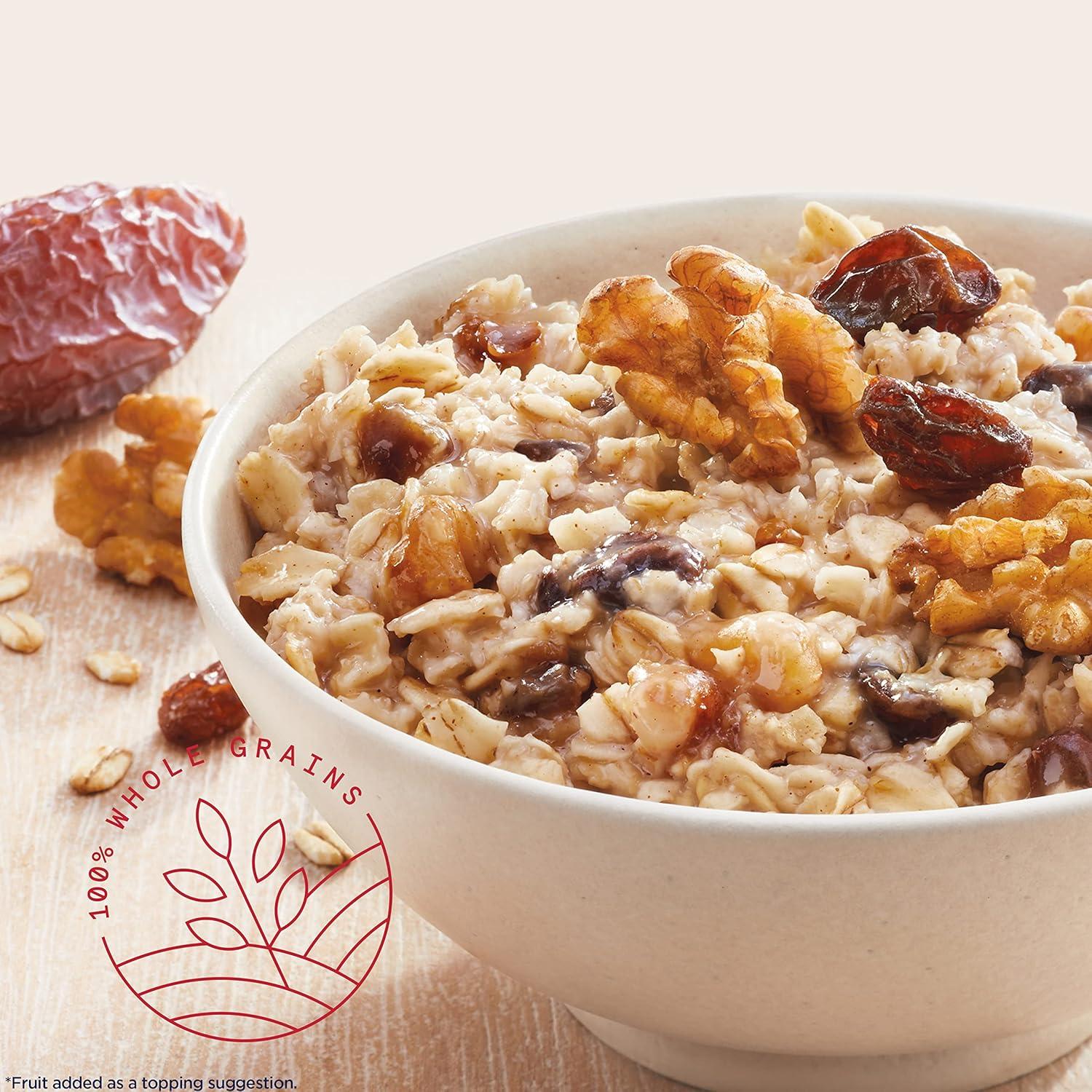 image:imageQuaker Instant Oatmeal 4 Flavor Variety Pack Individual Packets 48 CountRaisin Date Walnut