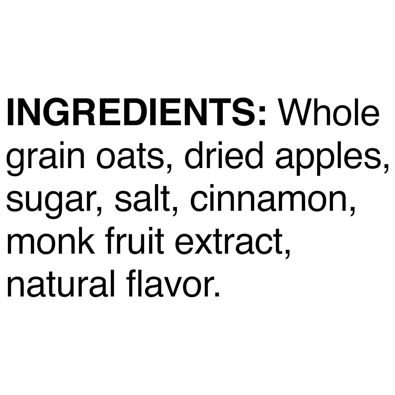 image:imageQuaker Instant Oatmeal Apple Cinnamon Lower Sugar 8 Count87 Ounce Pack of 2