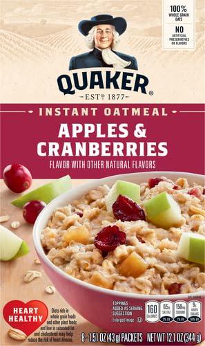 image:imageQuaker Instant Oatmeal Apple Cranberry 121 Oz