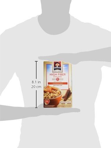 image:imageQuaker Instant Oatmeal High Fiber Cinnamon Swirl 126 Oz