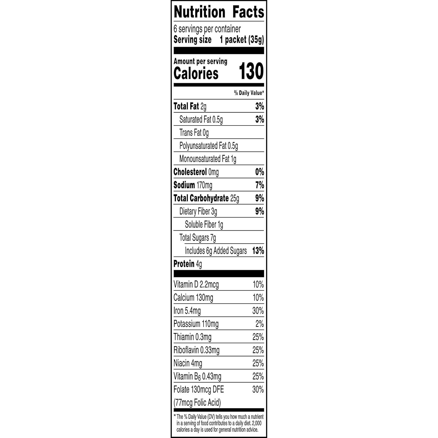 image:imageQuaker Instant Oatmeal Smores 123 Oz Packets Pack of 6