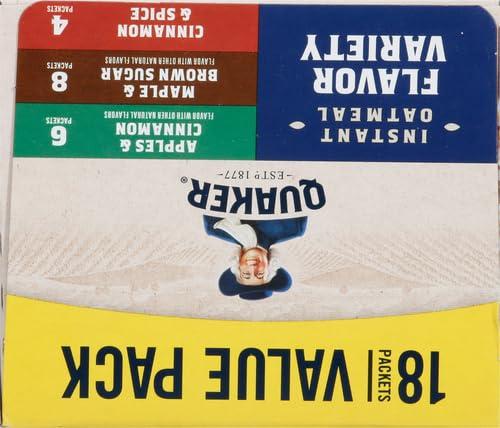 image:imageQuaker Instant Oatmeal Variety Value Pack 18 Count