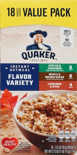 image:imageQuaker Instant Oatmeal Variety Value Pack 18 Count