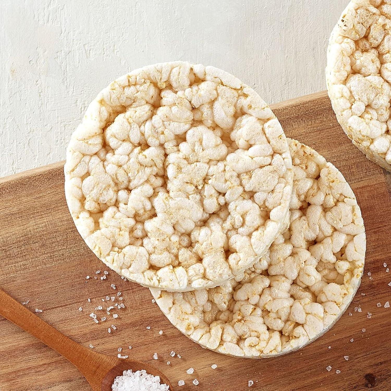 image:imageQuaker Large Rice Cakes Lightly Salted Gluten Free 100 Whole Grains 447 Oz Pack of 6Lightly Salted