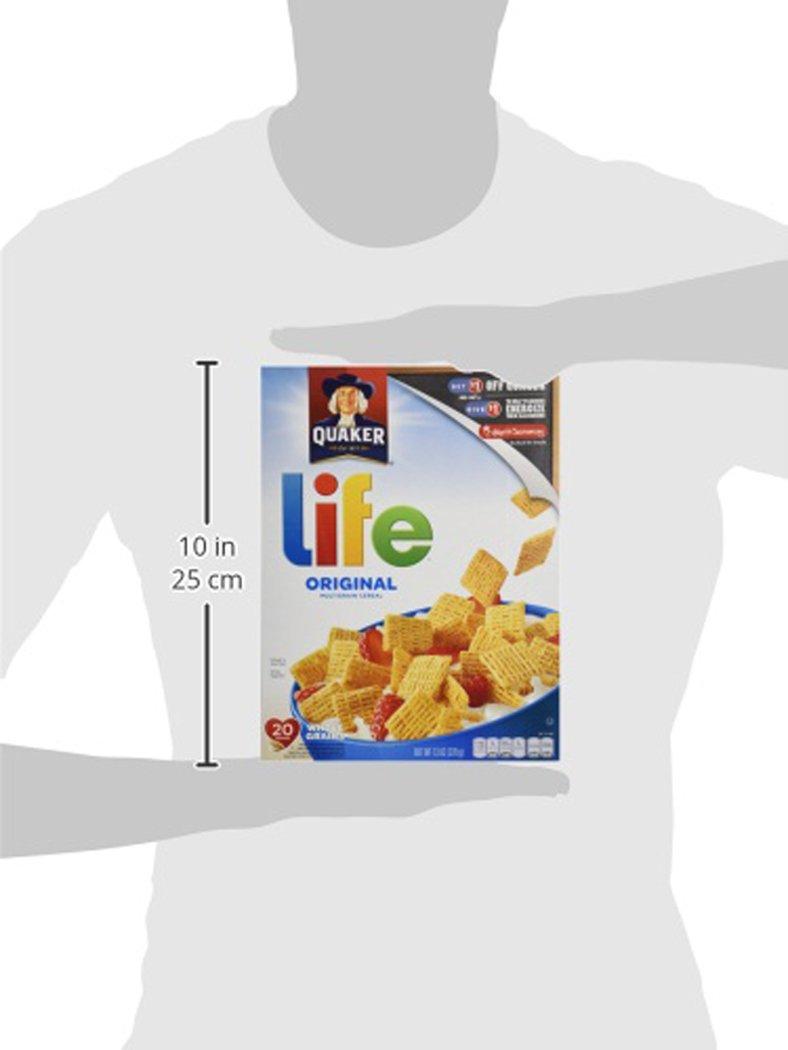 image:imageQuaker Life Cereal Original 13 Ounce Pack of 1Original