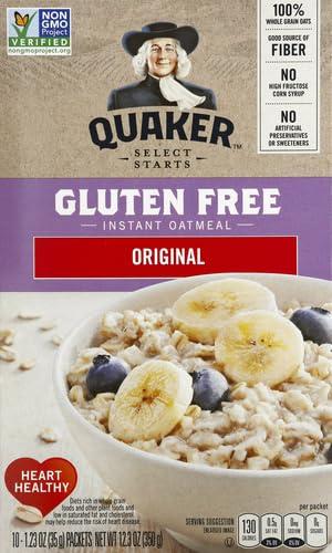 image:imageQuaker Organic Instant Oatmeal Maple amp Brown Sugar Breakfast Cereal 144 Oz Pack of 8Gluten Free Original