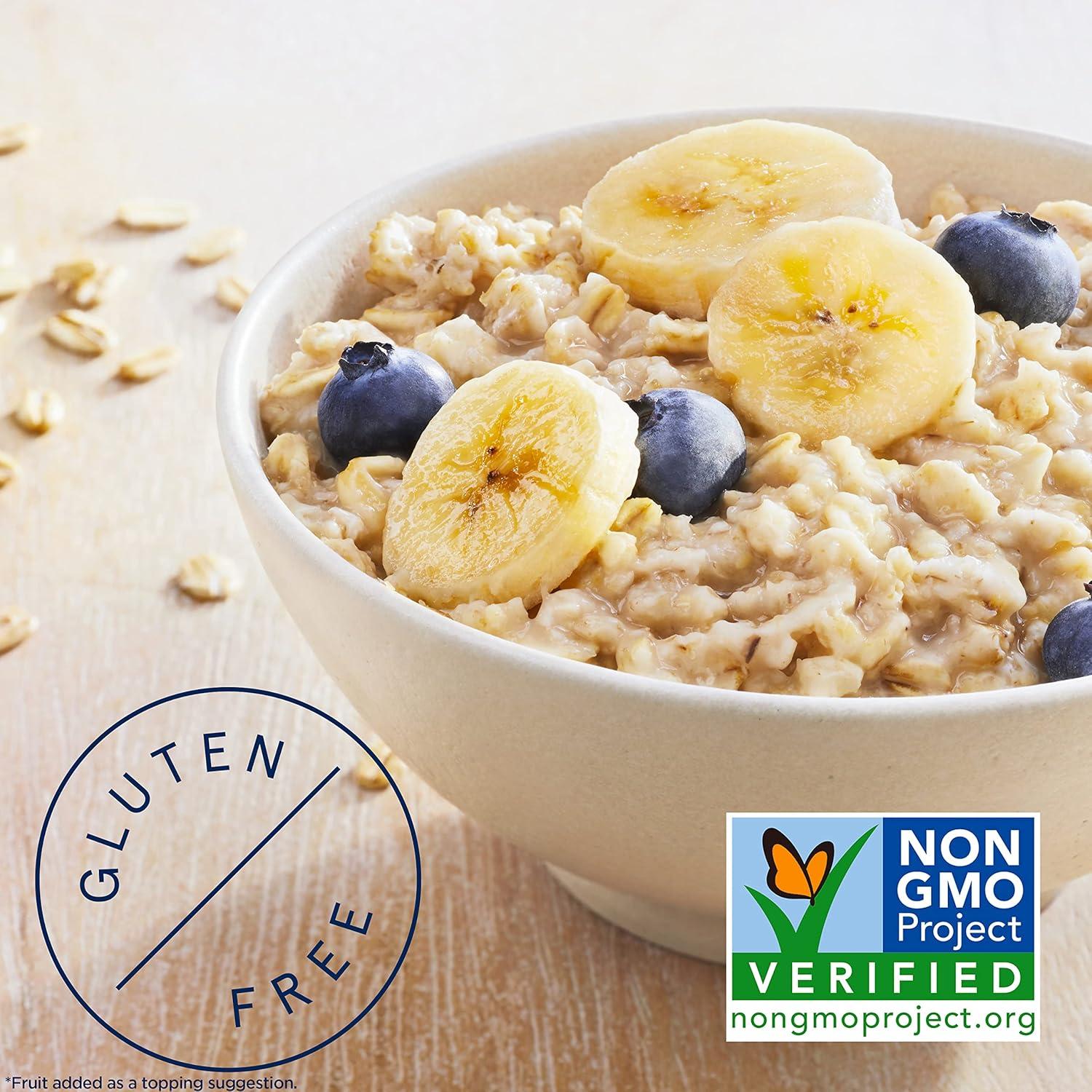 image:imageQuaker Organic Instant Oatmeal Maple amp Brown Sugar Breakfast Cereal 144 Oz Pack of 8Gluten Free Original