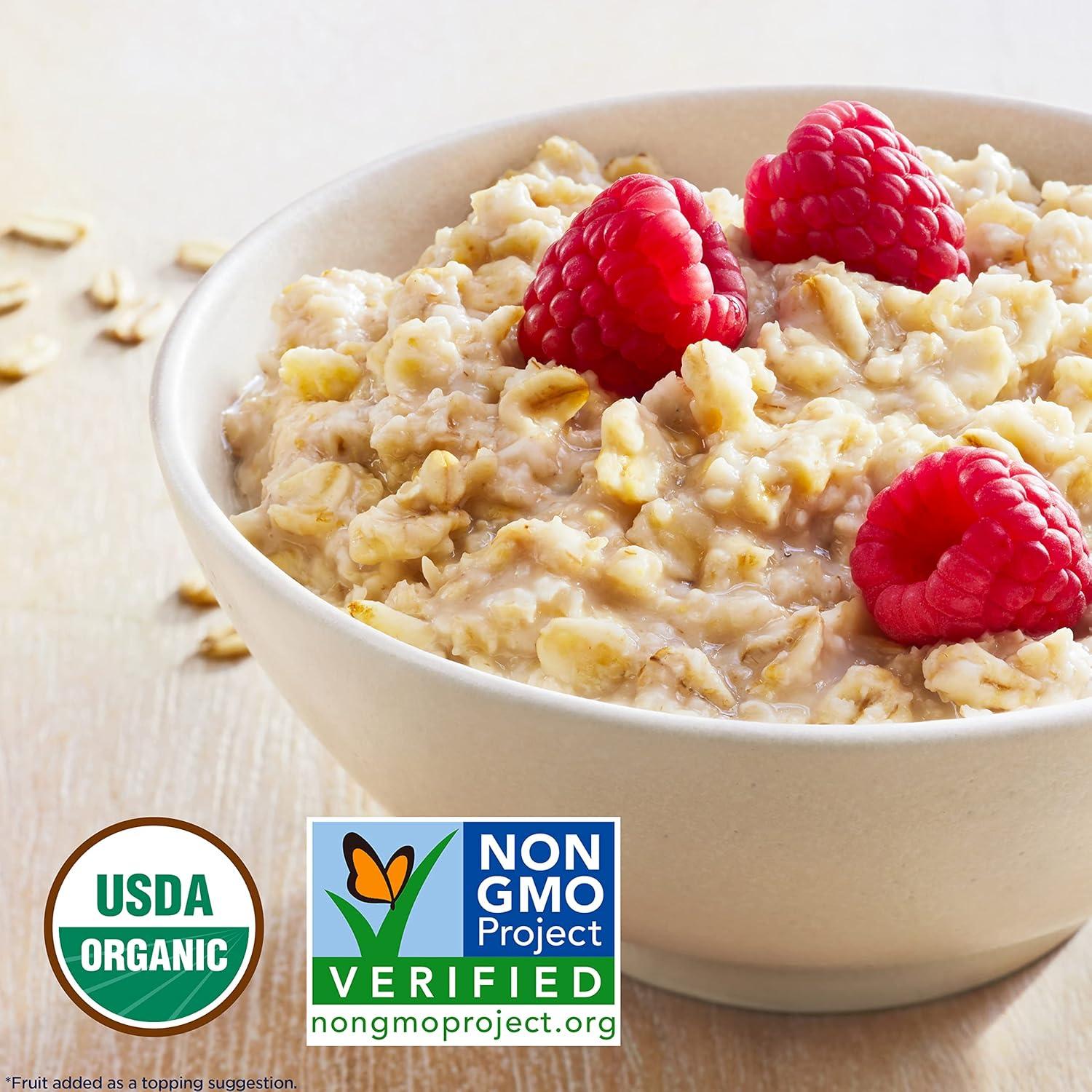 image:imageQuaker Organic Instant Oatmeal Maple amp Brown Sugar Breakfast Cereal 144 Oz Pack of 8Organic Original