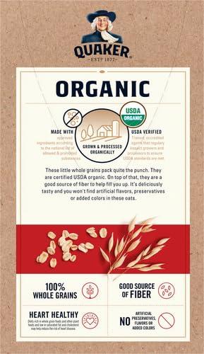 image:imageQuaker Organic Instant Oatmeal Maple amp Brown Sugar Breakfast Cereal 144 Oz Pack of 8Organic Original