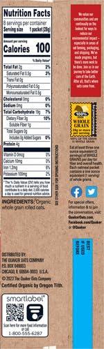 image:imageQuaker Organic Instant Oatmeal Maple amp Brown Sugar Breakfast Cereal 144 Oz Pack of 8Organic Original