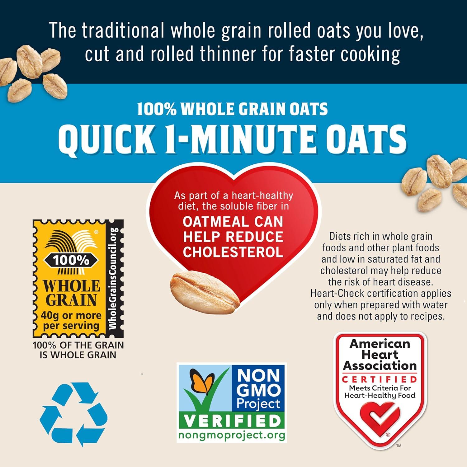 image:imageQuaker Quick 1Minute Oats 18 Oz