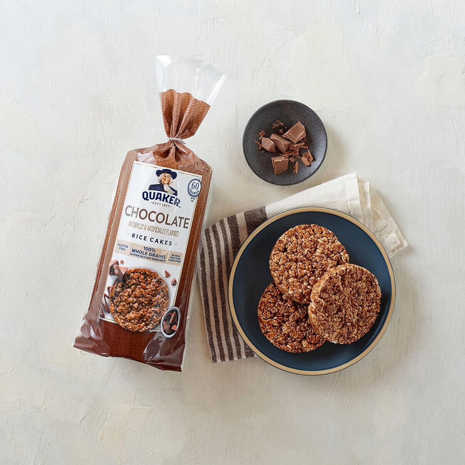 image:imageQuaker Rice Cakes Chocolate Crunch 723 ozNatural and Artificial Flavor