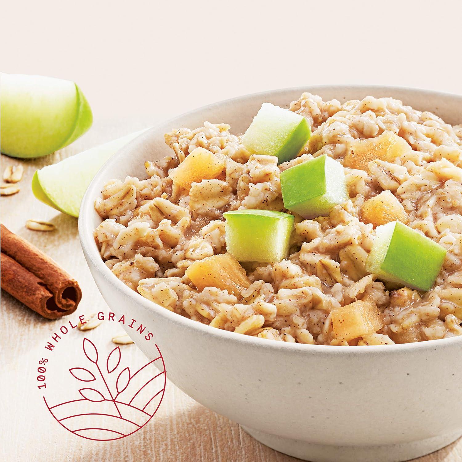 image:imageQuaker Steel Cut Oats Quick 3minute Oatmeal Cranberries and Blueberries Breakfast Cereal 8 Packets Per Box Pack of 6 BoxesCinnamon