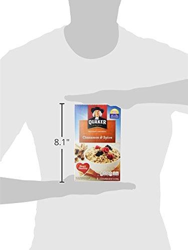 image:imageQuaker Steel Cut Oats Quick 3minute Oatmeal Cranberries and Blueberries Breakfast Cereal 8 Packets Per Box Pack of 6 BoxesCinnamon