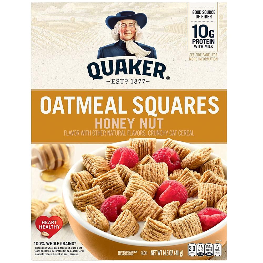 image:imageQuaker Steel Cut Oats Quick 3minute Oatmeal Cranberries and Blueberries Breakfast Cereal 8 Packets Per Box Pack of 6 BoxesHoney Nut