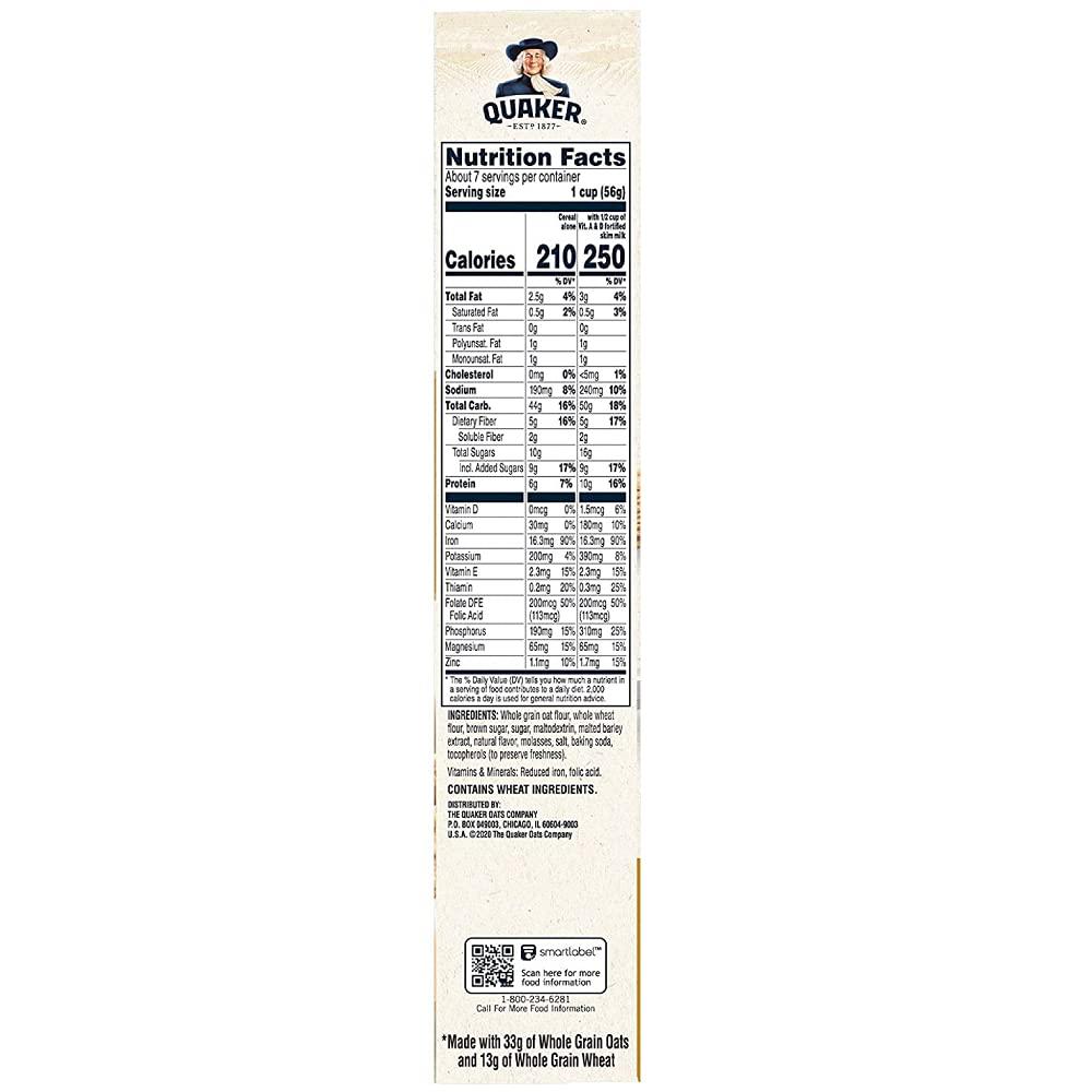 image:imageQuaker Steel Cut Oats Quick 3minute Oatmeal Cranberries and Blueberries Breakfast Cereal 8 Packets Per Box Pack of 6 BoxesHoney Nut