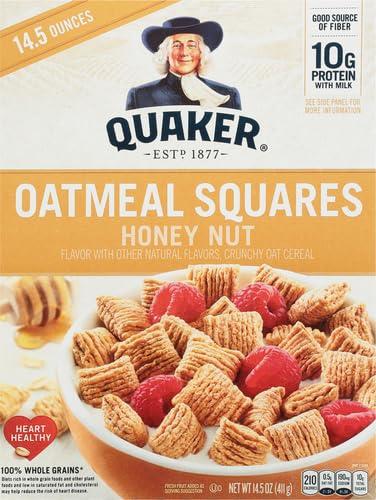 image:imageQuaker Steel Cut Oats Quick 3minute Oatmeal Cranberries and Blueberries Breakfast Cereal 8 Packets Per Box Pack of 6 BoxesHoney Nut