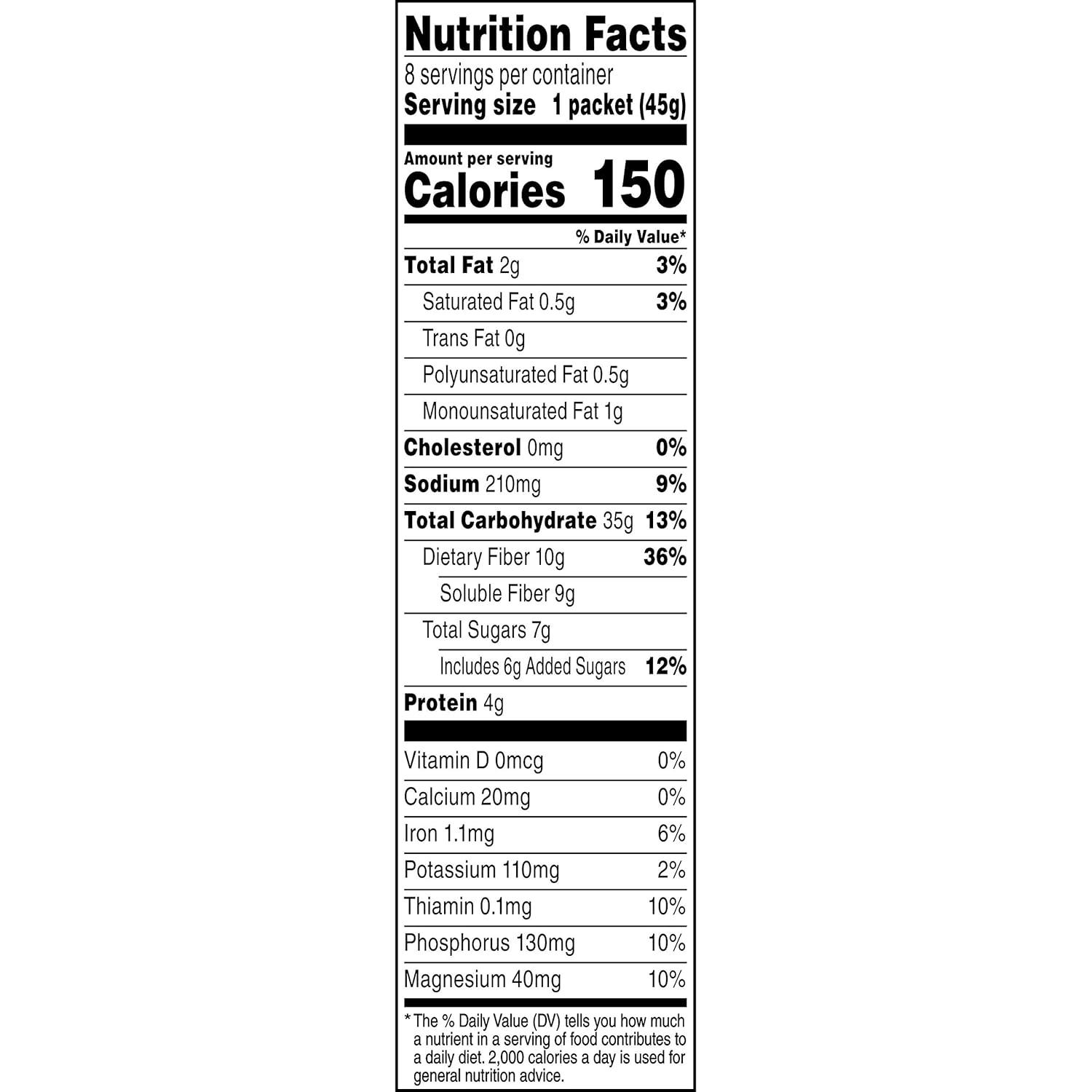 image:imageQuaker Steel Cut Oats Quick 3minute Oatmeal Cranberries and Blueberries Breakfast Cereal 8 Packets Per Box Pack of 6 BoxesMaple Brown Sugar
