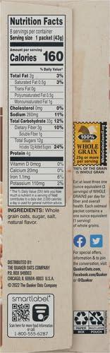 image:imageQuaker Steel Cut Oats Quick 3minute Oatmeal Cranberries and Blueberries Breakfast Cereal 8 Packets Per Box Pack of 6 BoxesMaple Brown Sugar