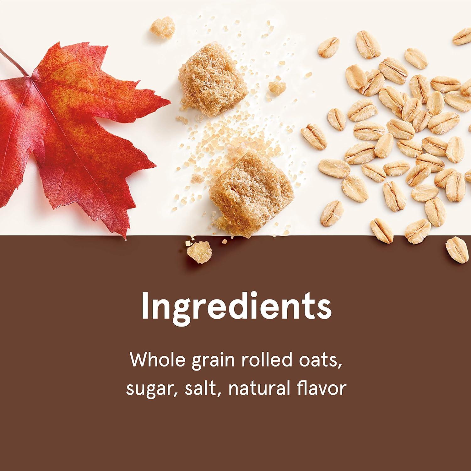 image:imageQuaker Steel Cut Oats Quick 3minute Oatmeal Cranberries and Blueberries Breakfast Cereal 8 Packets Per Box Pack of 6 BoxesMaple and Brown Sugar