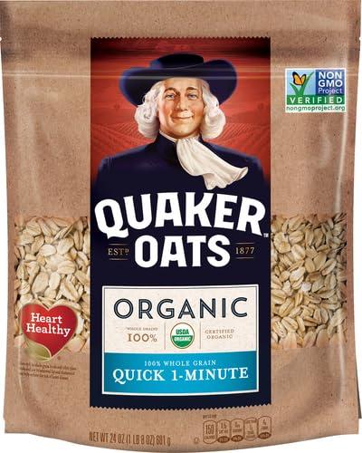 image:imageQuaker Steel Cut Oats Quick 3minute Oatmeal Cranberries and Blueberries Breakfast Cereal 8 Packets Per Box Pack of 6 BoxesQuick Organic