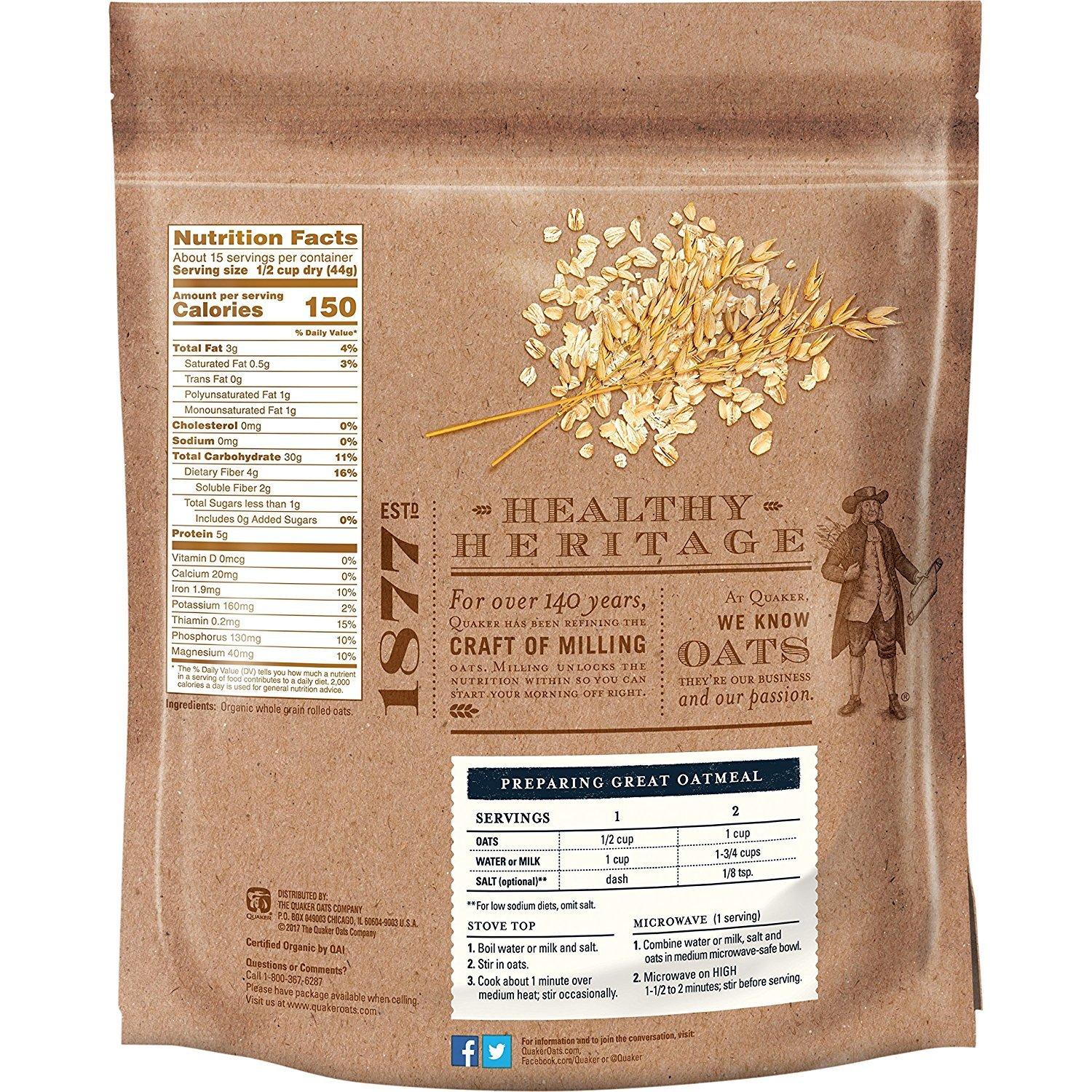 image:imageQuaker Steel Cut Oats Quick 3minute Oatmeal Cranberries and Blueberries Breakfast Cereal 8 Packets Per Box Pack of 6 BoxesQuick Organic