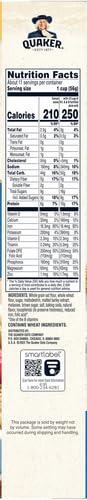 image:imageQuaker Steel Cut Oats Quick 3minute Oatmeal Cranberries and Blueberries Breakfast Cereal 8 Packets Per Box Pack of 6 Boxesbrown sugar