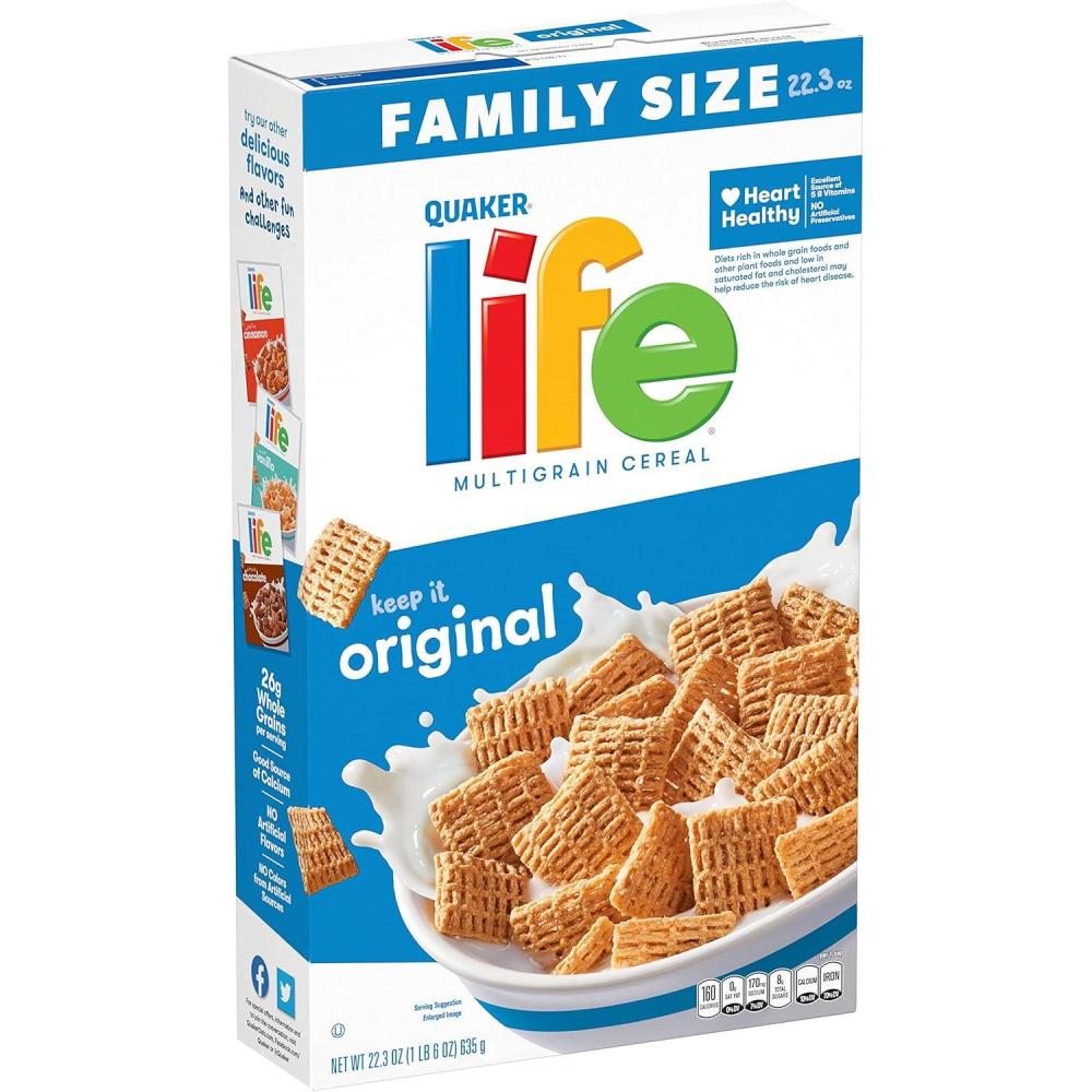 image:imageLife Cereal Cinnamon 223oz BoxLife Original