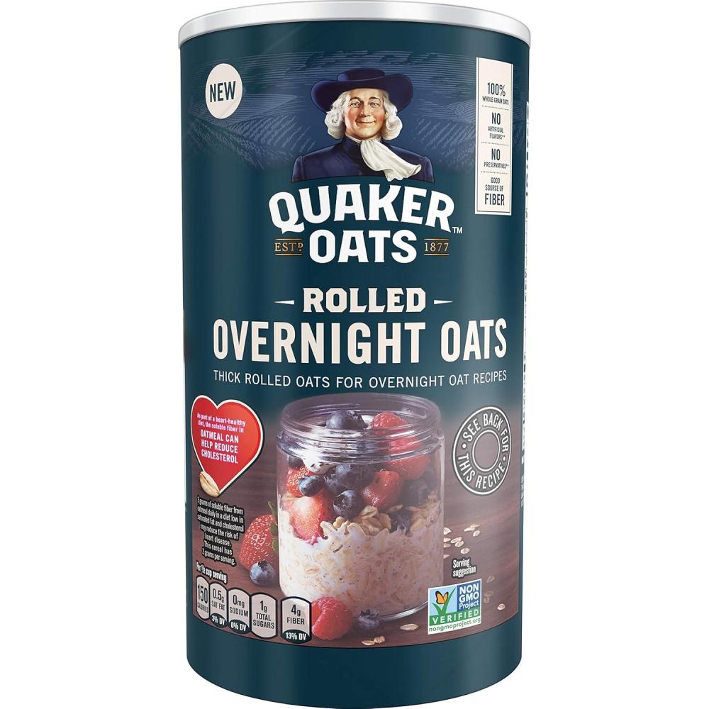 image:imageQuaker Rolled Overnight Oats 19oz Canister
