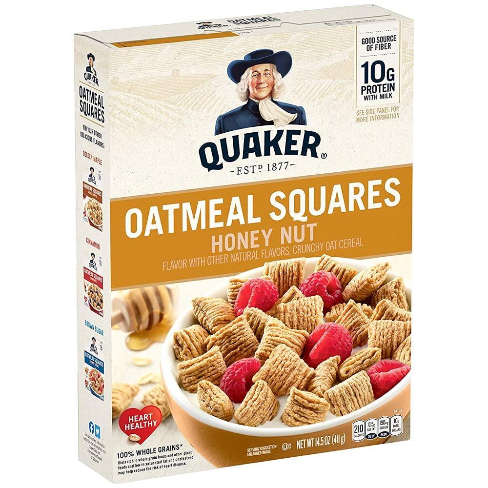 image:imageQuaker Steel Cut Oats Quick 3minute Oatmeal Cranberries and Blueberries Breakfast Cereal 8 Packets Per Box Pack of 6 BoxesHoney Nut