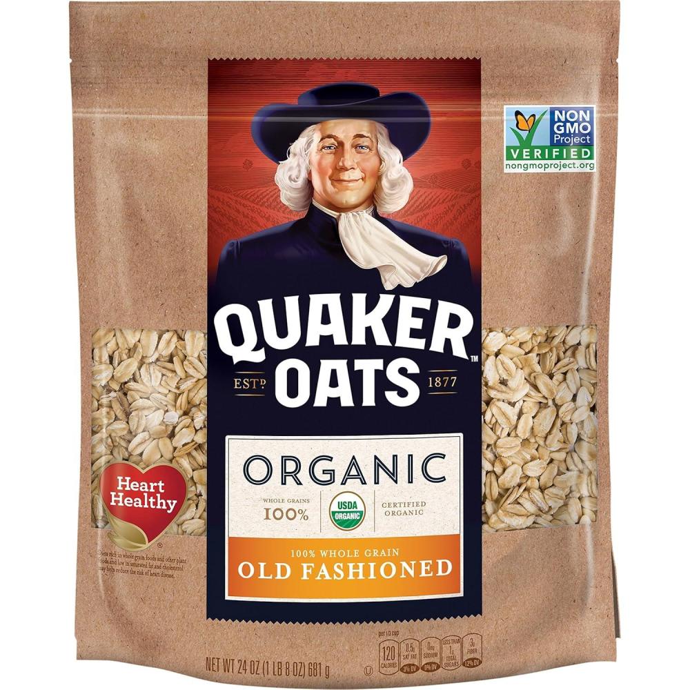image:imageQuaker Steel Cut Oats Quick 3minute Oatmeal Cranberries and Blueberries Breakfast Cereal 8 Packets Per Box Pack of 6 BoxesOld Fashioned