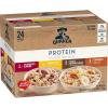 image:imageQuaker Protein Instant Oatmeal 4 Flavor Variety Pack 12g Protein per Serving Whole Grains No Artificial Flavors No Added Colors 24 Pack