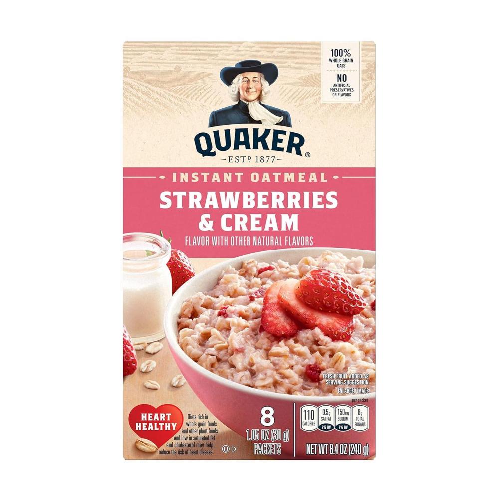image:imageQuaker Oatmeal 42 Oz CanisterStrawberries  Cream
