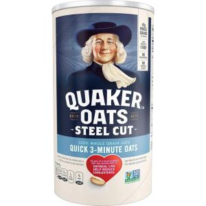 Quaker, Oatmeal, 42 Oz Canister(Steel Cut Quick)