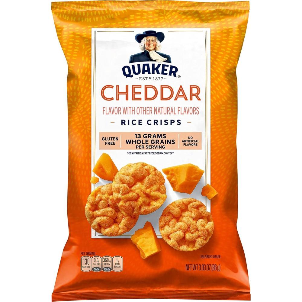 image:imageQuaker Rice Crisps Sweet amp Spicy Chili 303 oz BagCheddar