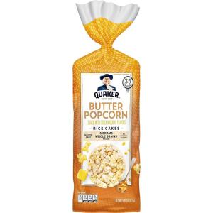 Quaker Rice Cakes, White Cheddar, 5.50 oz(BUTTER POPCORN)