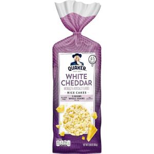 Quaker Rice Cakes, White Cheddar, 5.50 oz(WHITE CHEDDAR)