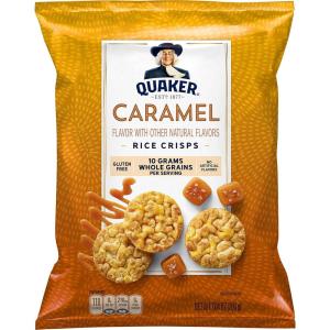 Quaker Rice Crisps, Sweet & Spicy Chili, 3.03 oz Bag(CARAMEL CORN)
