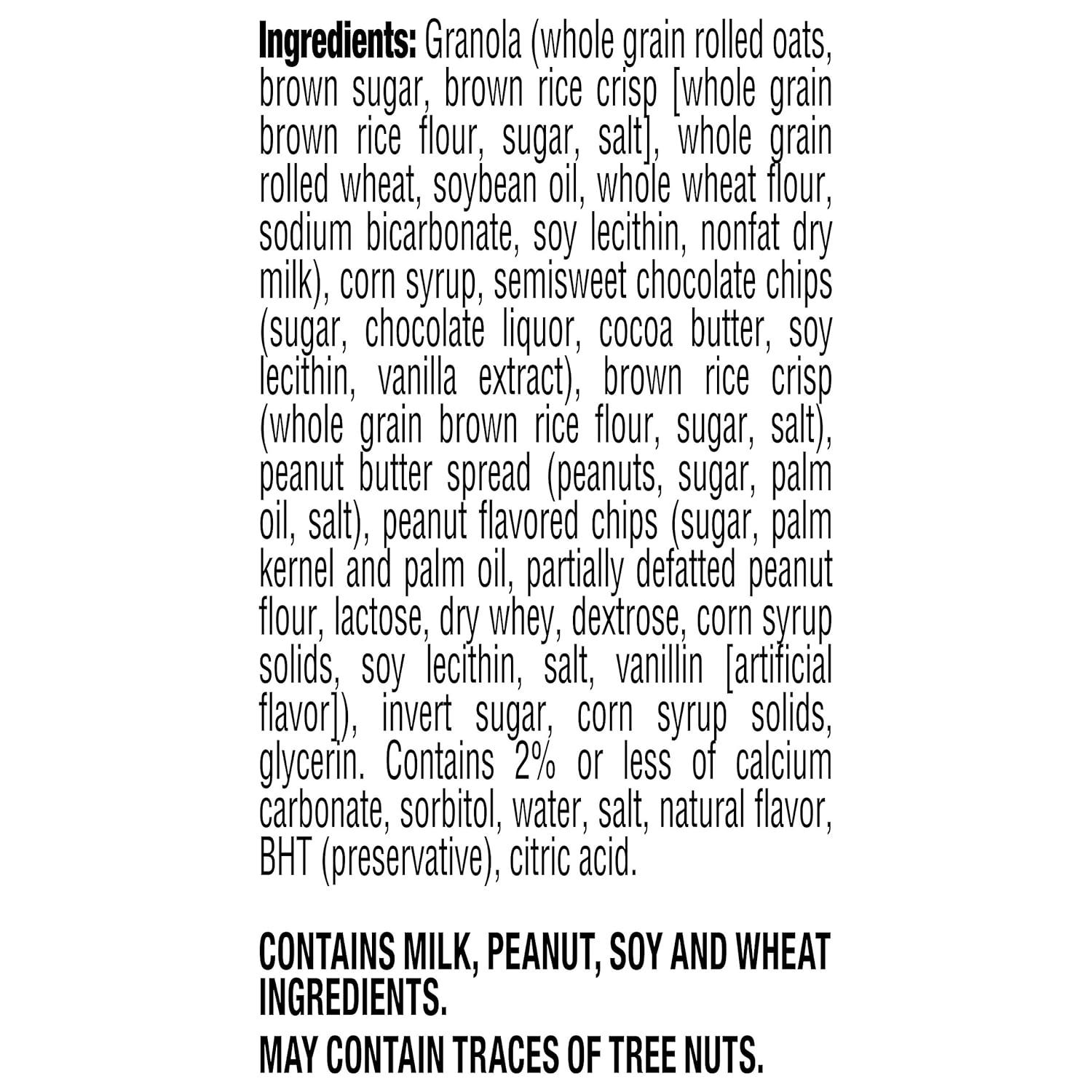 image:imageQuaker Chewy Granola Bar Peanut Butter Chocolate Chip Granola Bars 084 Oz 8 Ct